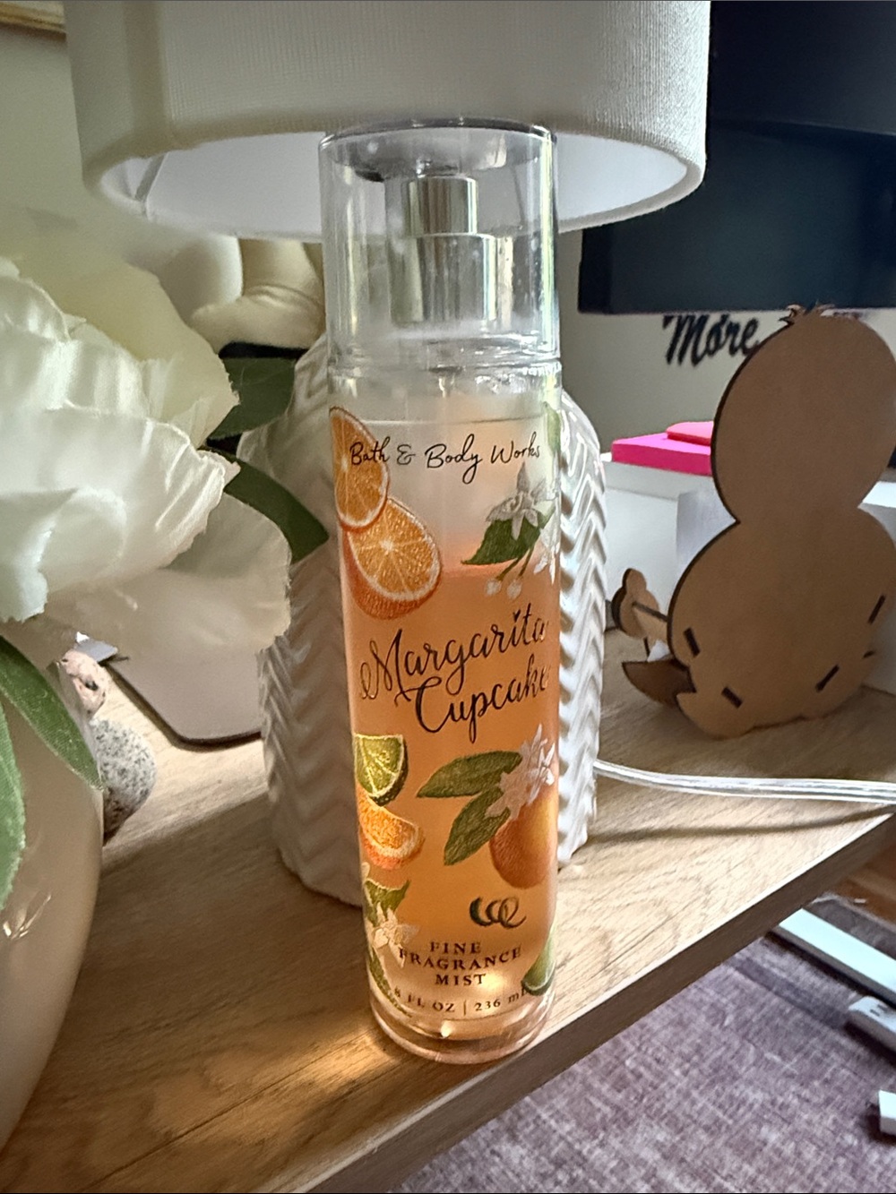Bath & Body Works Margarita Cupcake Fine Fragrance Mist — Orange